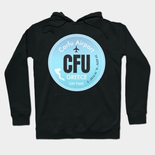 CFU Corfu Airport Hoodie